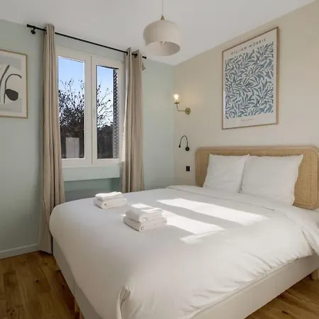 21.Appart 4Pers#1 Bedroom #Pere Lachaise #Nation Parijs Buitenkant foto