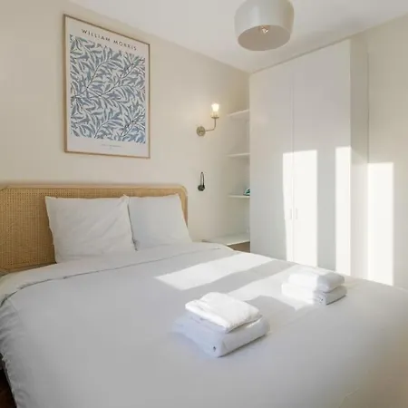 21.Appart 4Pers#1 Bedroom #Pere Lachaise #Nation Parijs Buitenkant foto