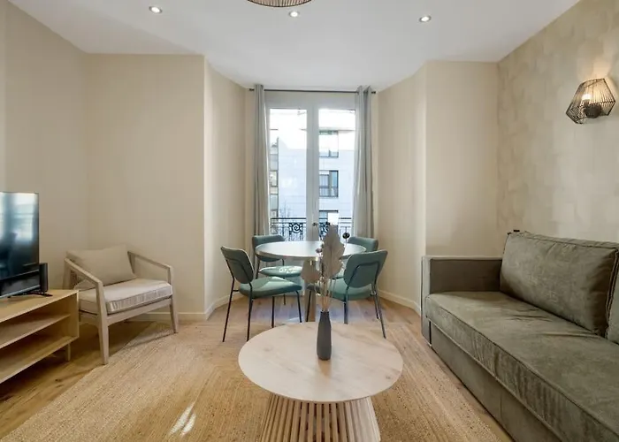 21.Appart 4Pers#1 Bedroom #Pere Lachaise #Nation